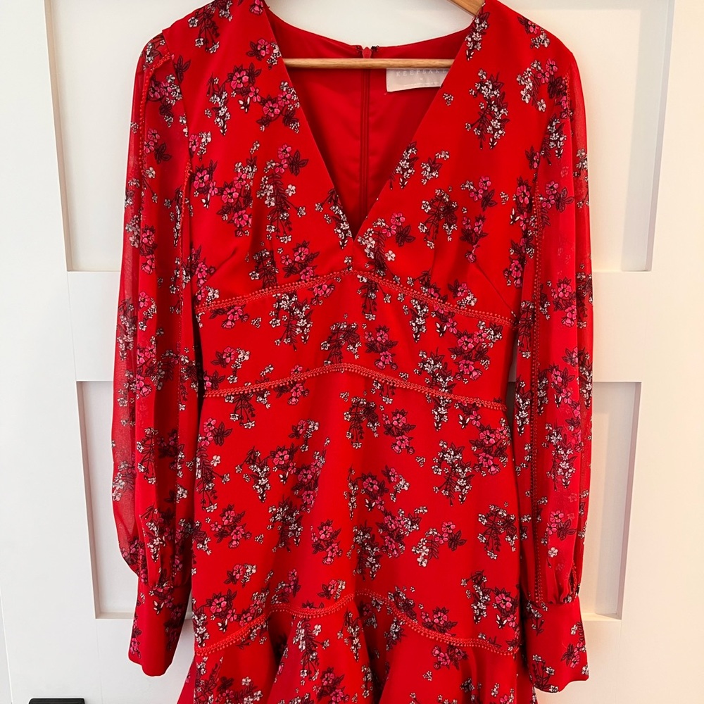 Keepsake the Label Red Mini Dress